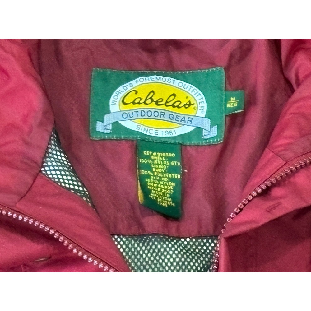 Cabelas Goretex Womens Jacket‎ Size Medium, Burgundy Perfect Condition Gore-tex
